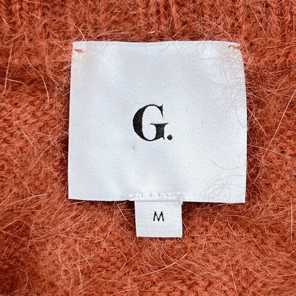 G. Label by Goop Oversize Angora Crew Sweater in Rose Size M - NWOT - Picture 8 of 9